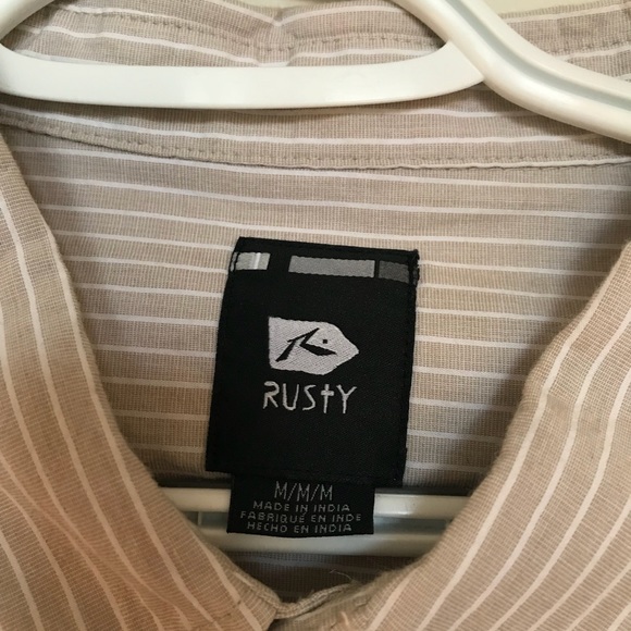 Men’s Rusty Button Down - Picture 3 of 3